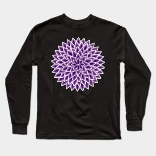 Floral Abstract Art Long Sleeve T-Shirt